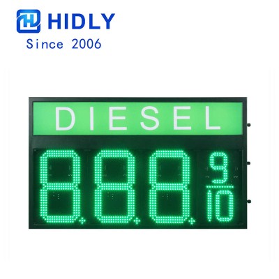 PRICE CANOPY SIGNS OF GAS10463