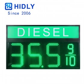 DIESEL PRICE SIGNS OF GAS14286