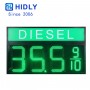 DIESEL PRICE SIGNS OF GAS14286