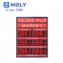 PLUS UNLEADED LED SIGNS GAS140180D