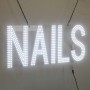 NAILS LED SIGN HSN0600