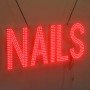 NAILS LED SIGN HSN0600