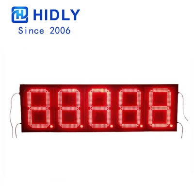 LED PRICE SIGN OF 12 INCH