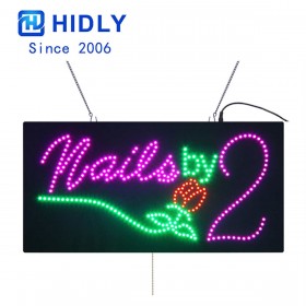 NAILS BUSINESS LED SIGN HSN0535