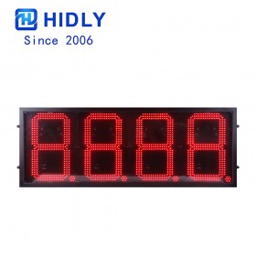 LED GAS DISPLAY OF 16 INCH