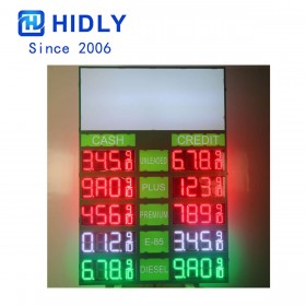 PRICE LED DISPLAY OF GAS237162D