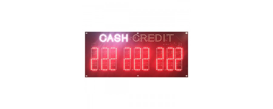 CASH GAS SIGNS or LED CASH GAS SIGNS to promote your signs