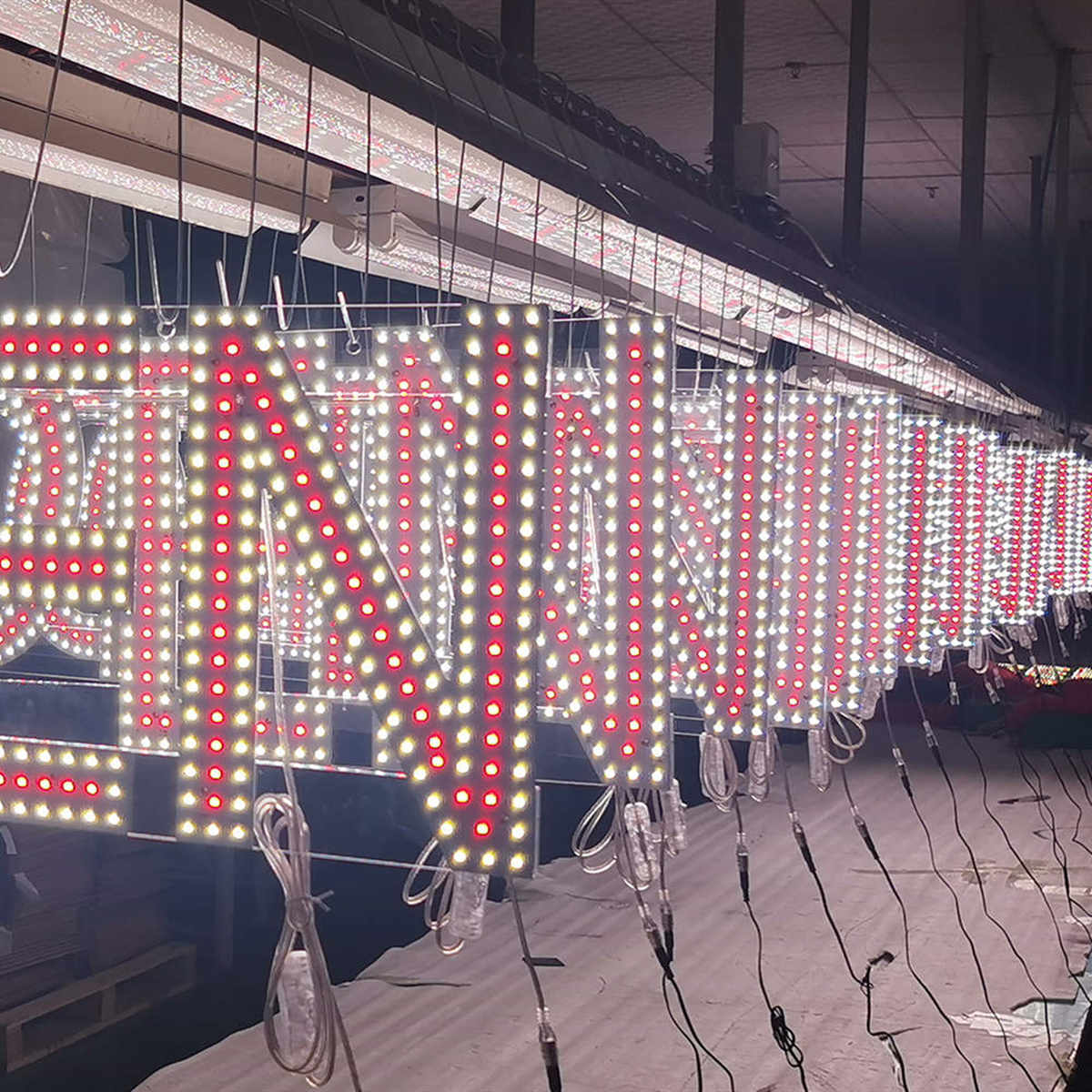 large led open sign