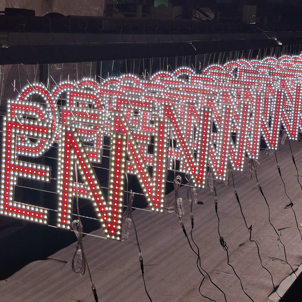 large led open sign