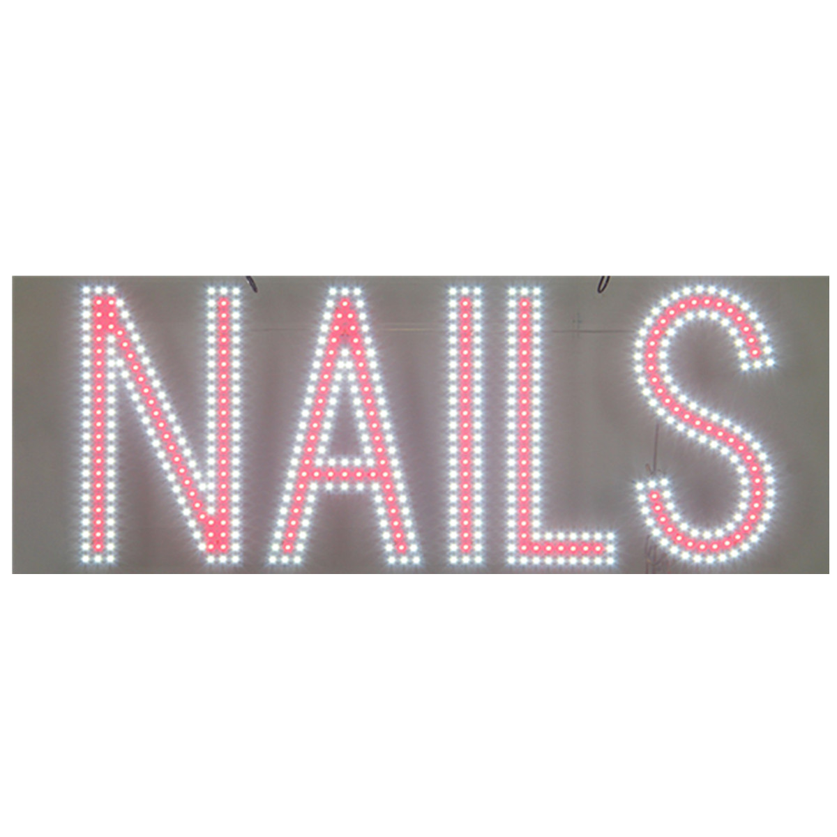 NAILS open sign