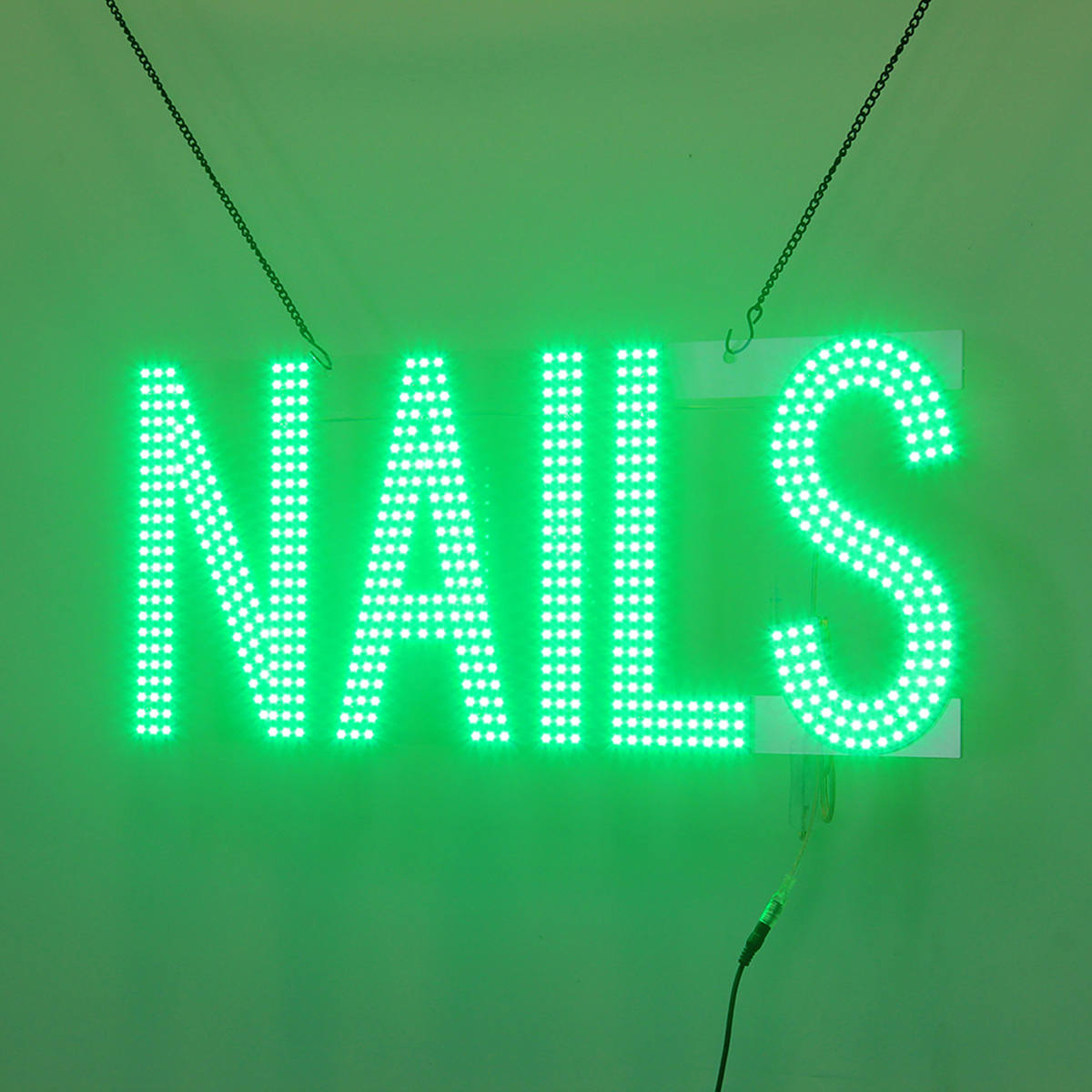 NAILS open sign