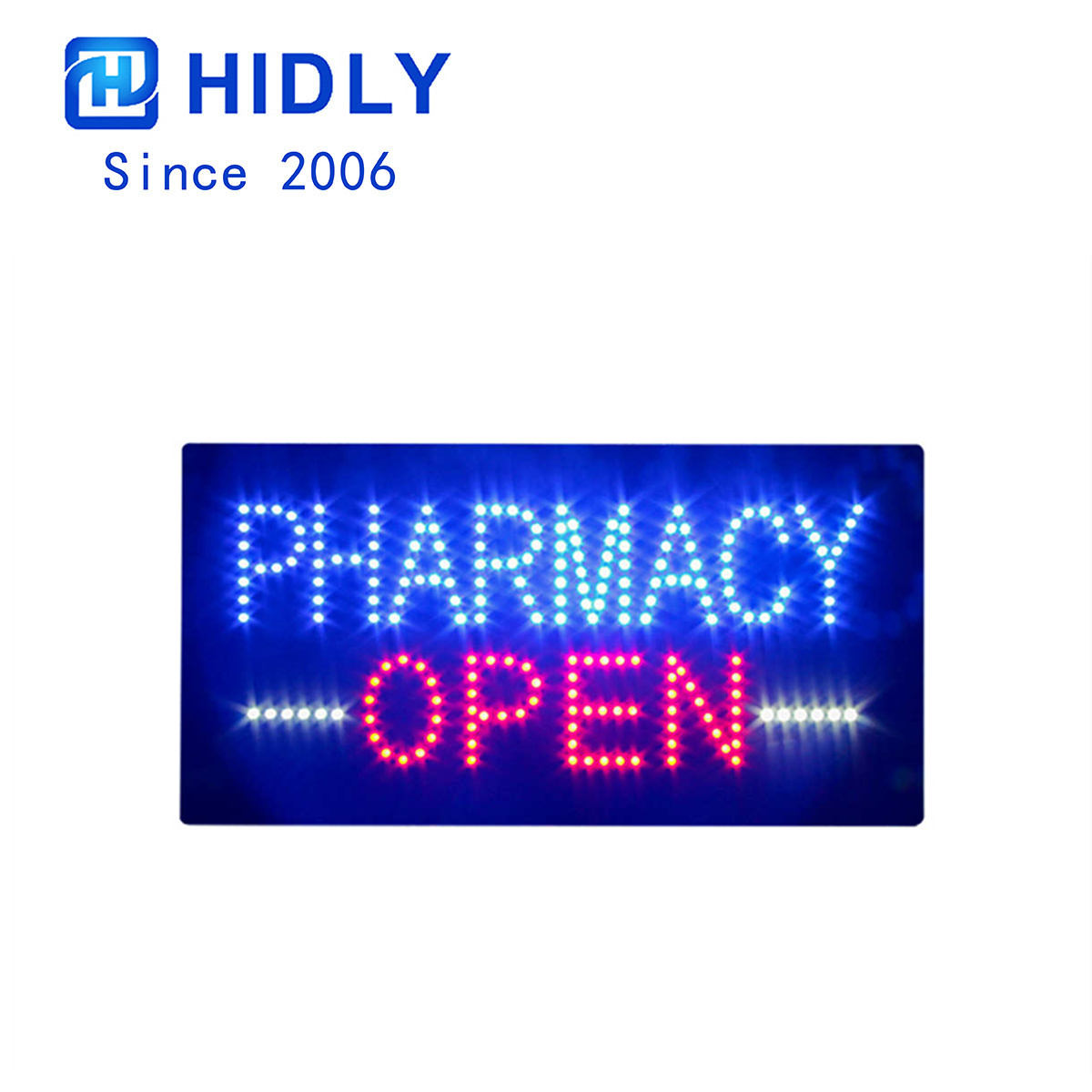 Pharmacy open signs