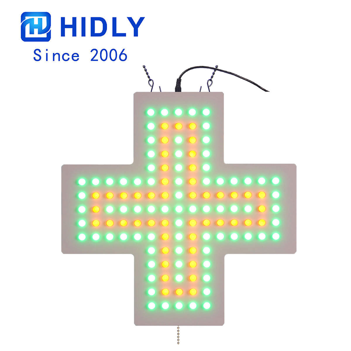 led pharmacy crosses