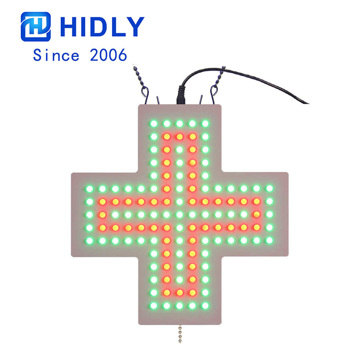 led pharmacy crosses