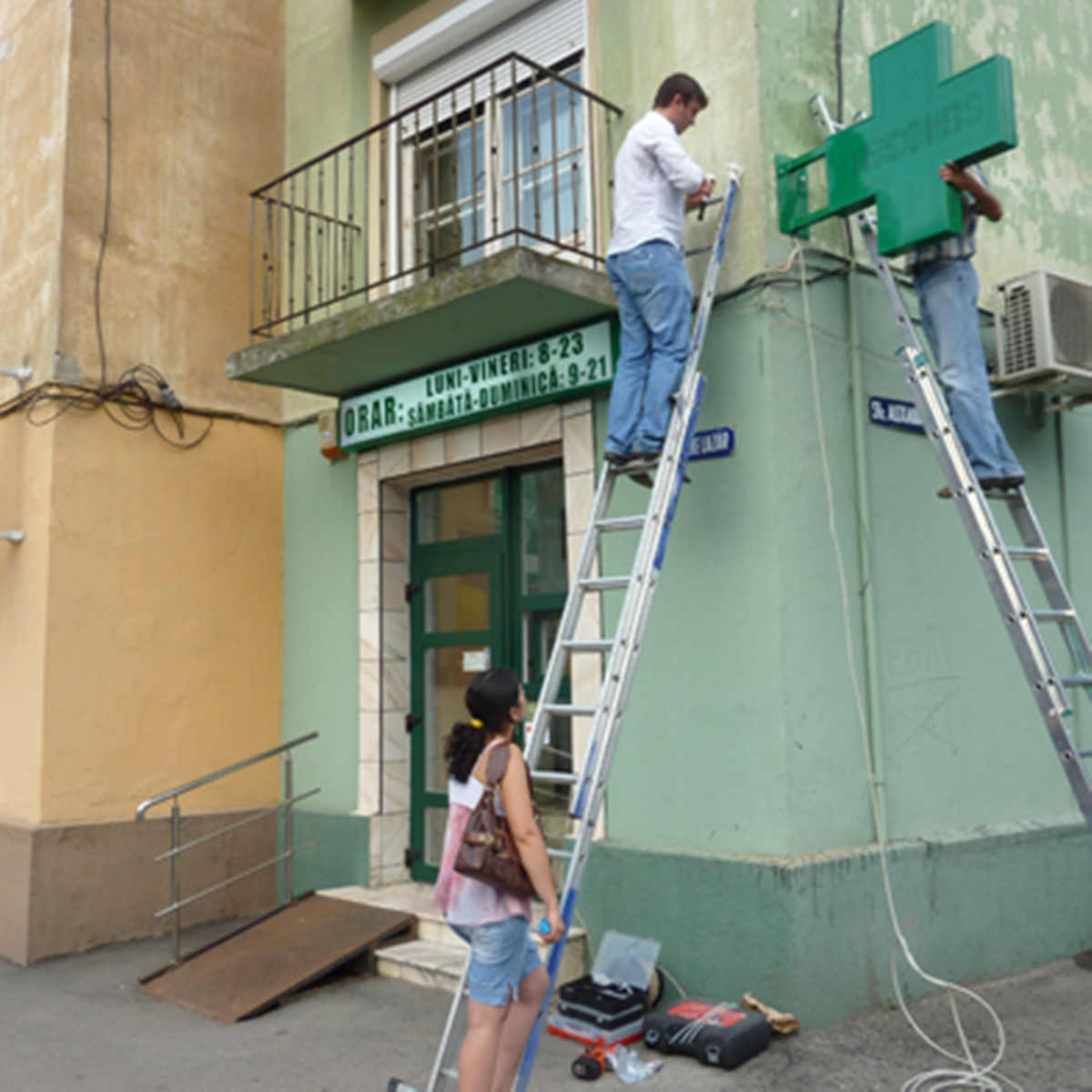 pharmacy led sign cases