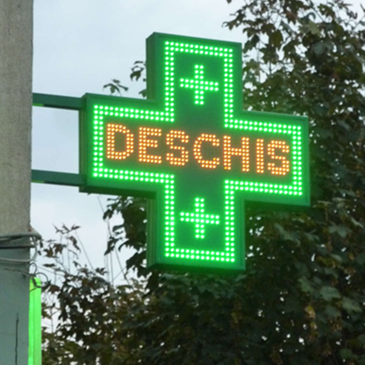 pharmacy led sign cases