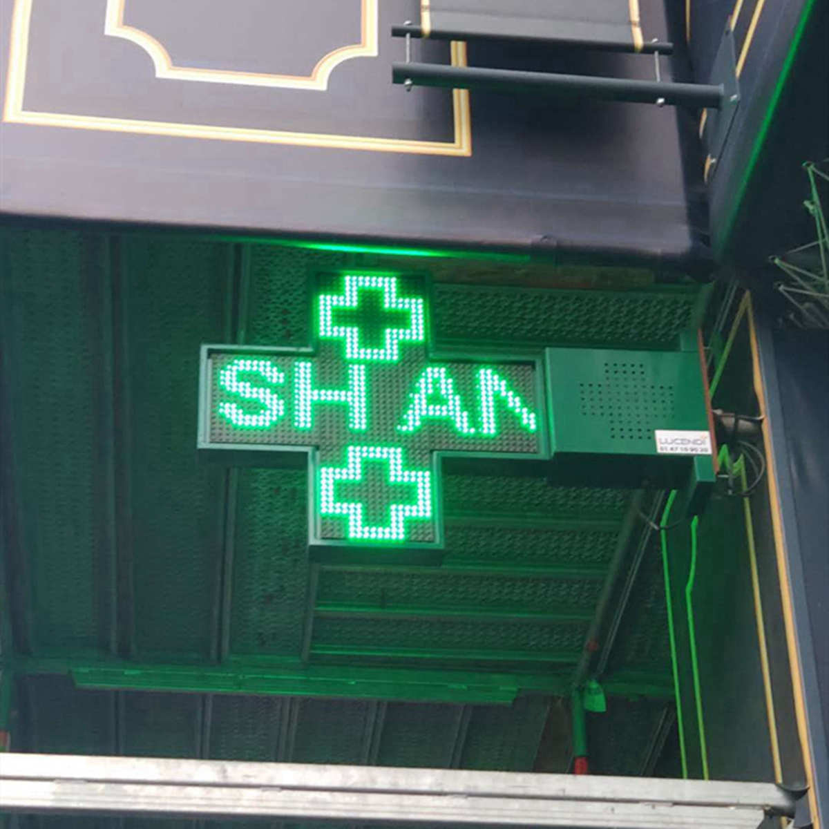 pharmacy led sign cases