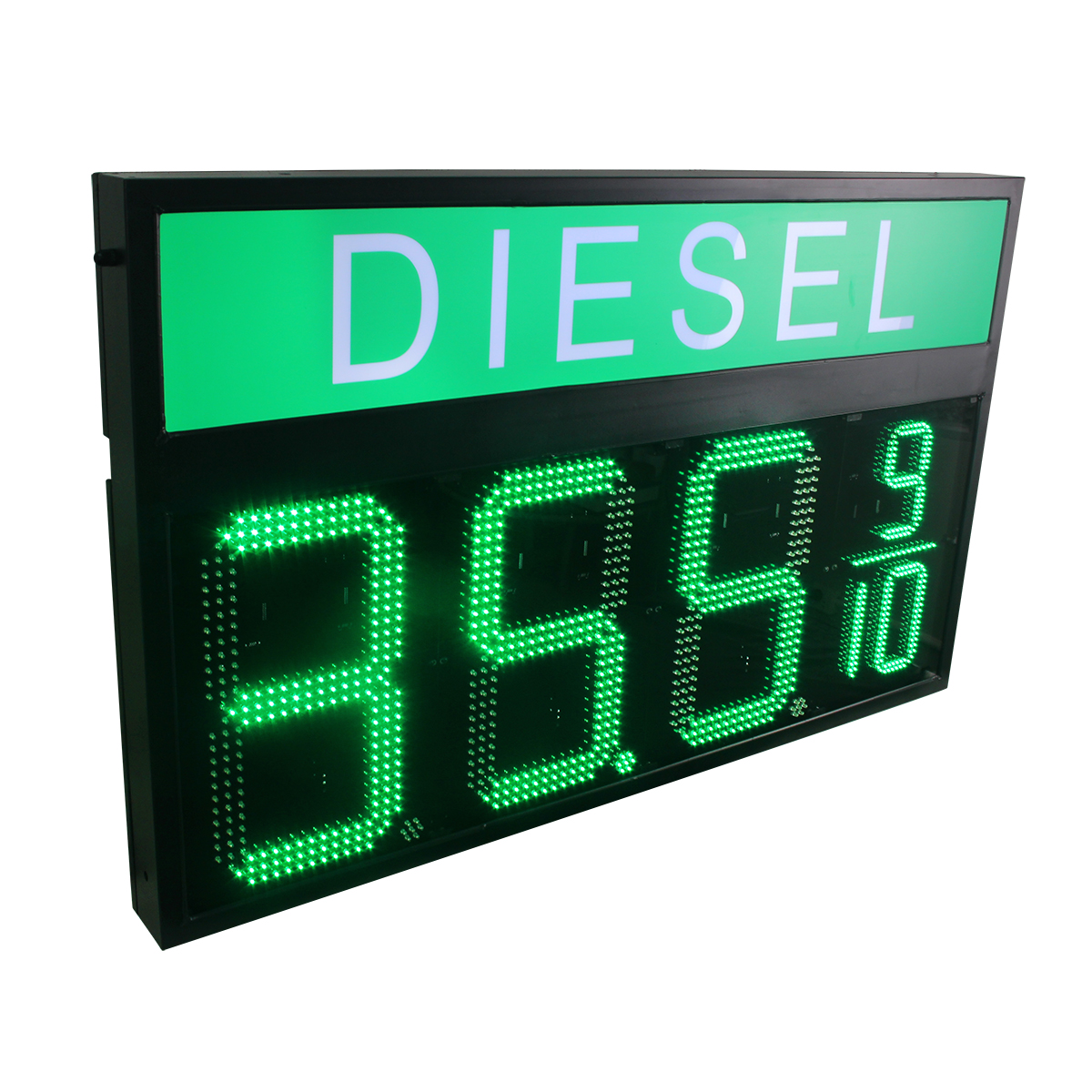 diesel price signs