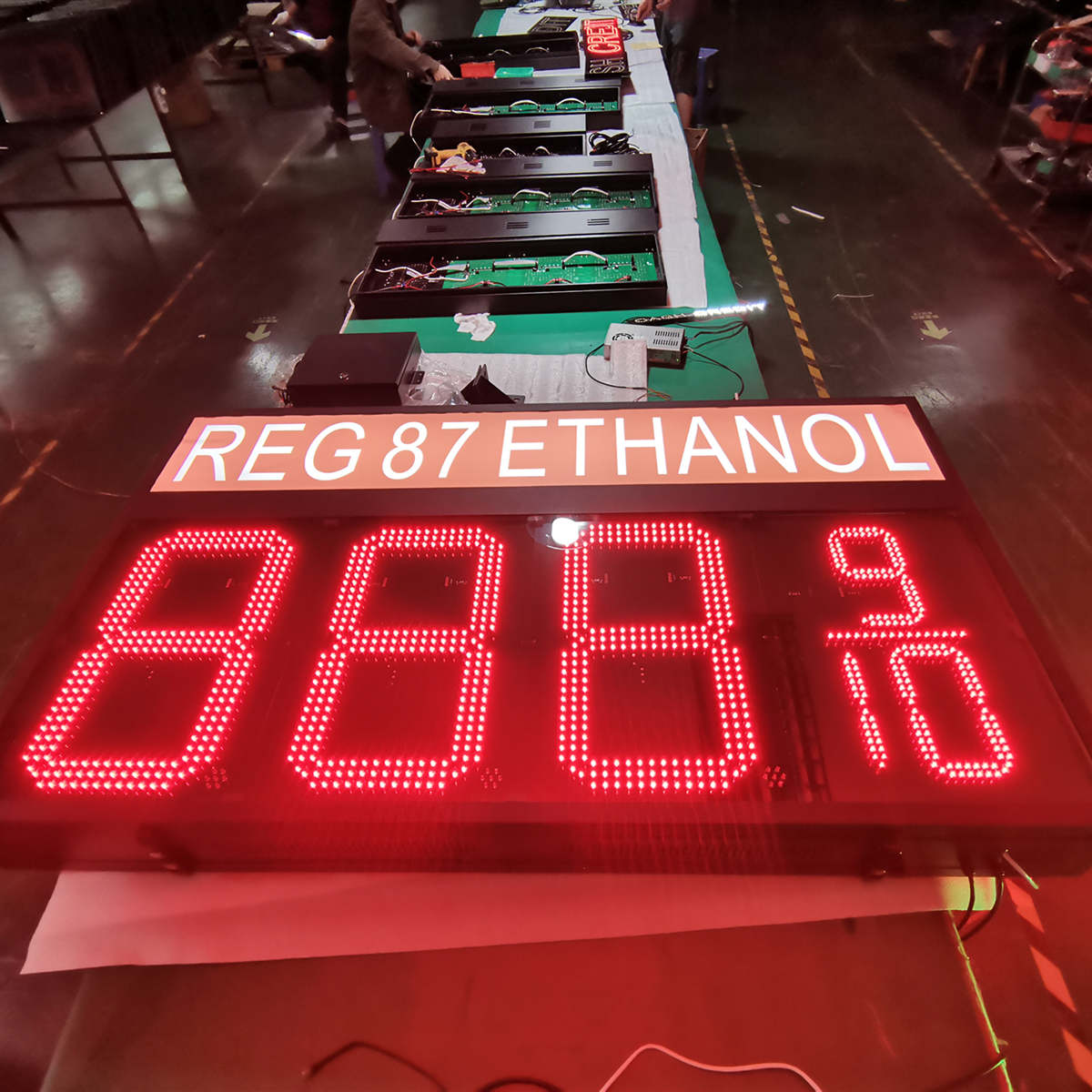 ETHANOL led price signs