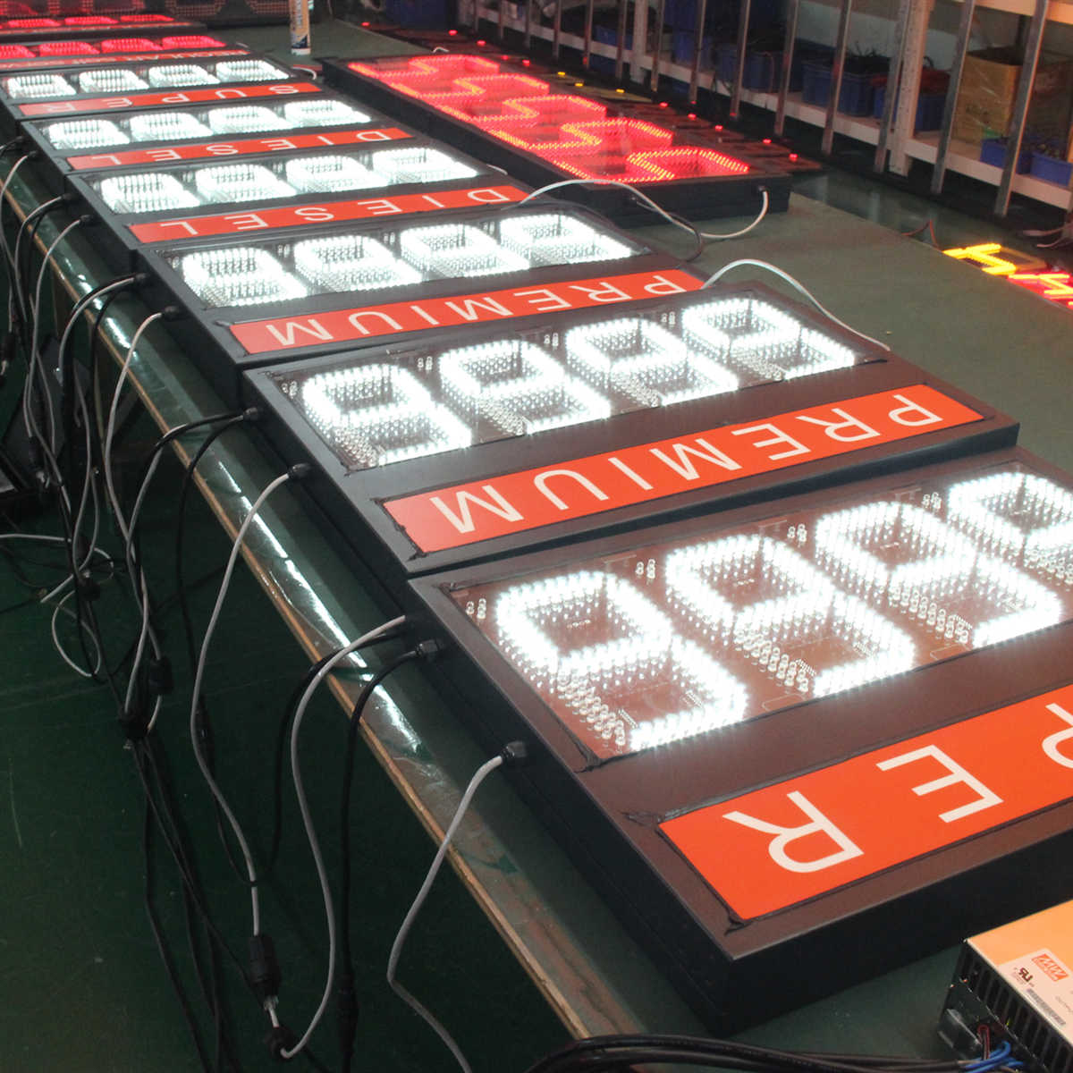 PREMIUM led price signs