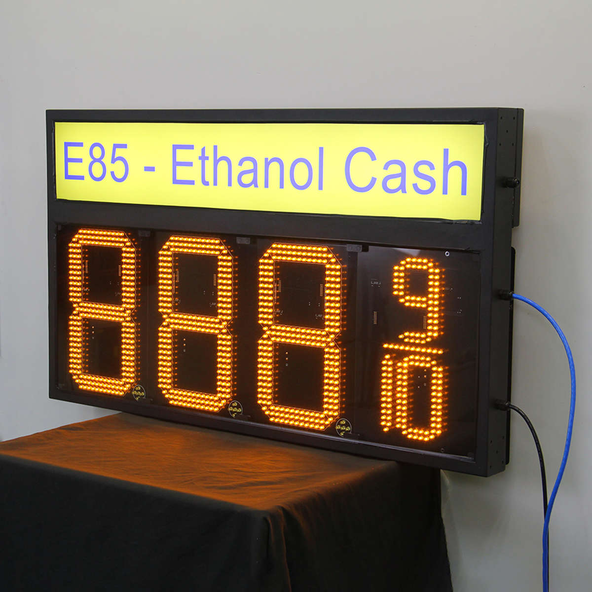 E85 canopy signs