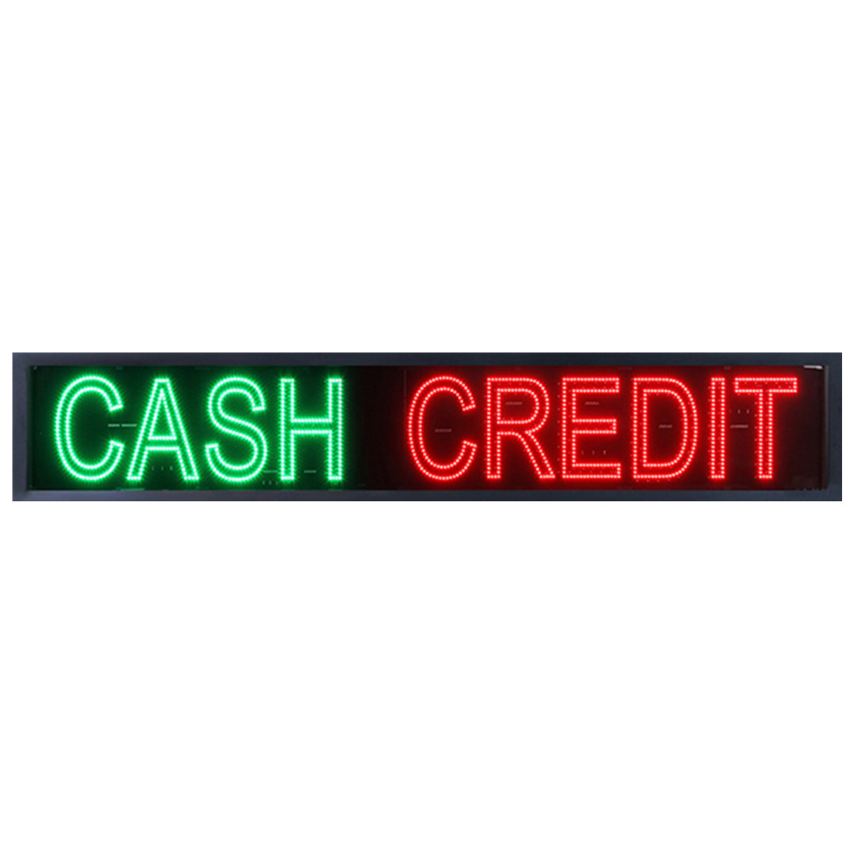 CASH gas signs