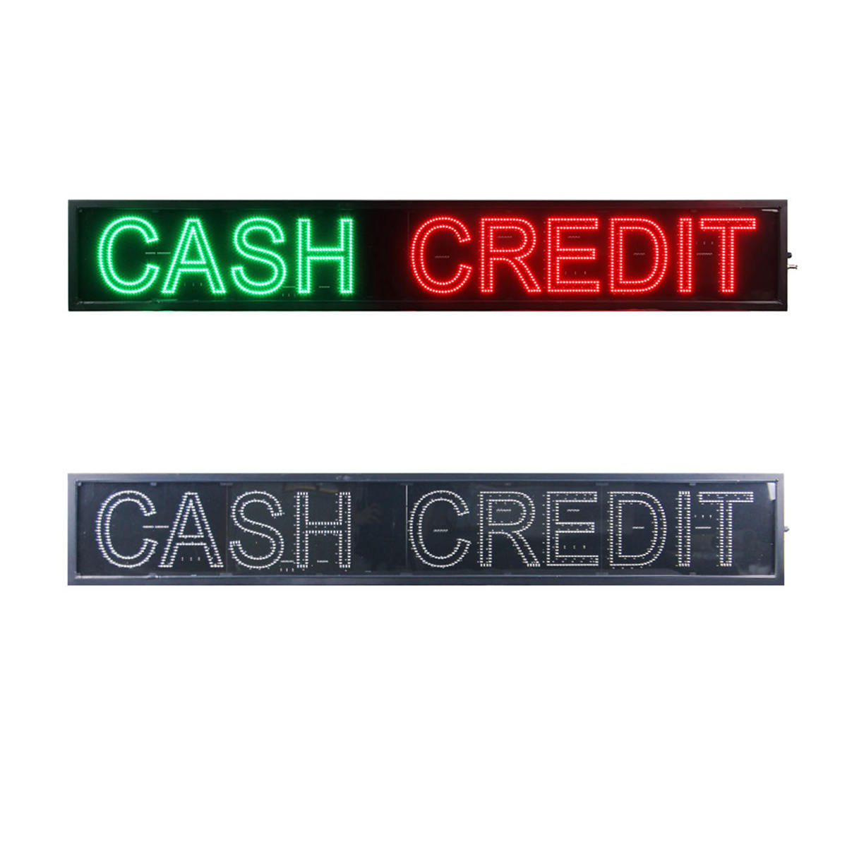 CREDIT price signs