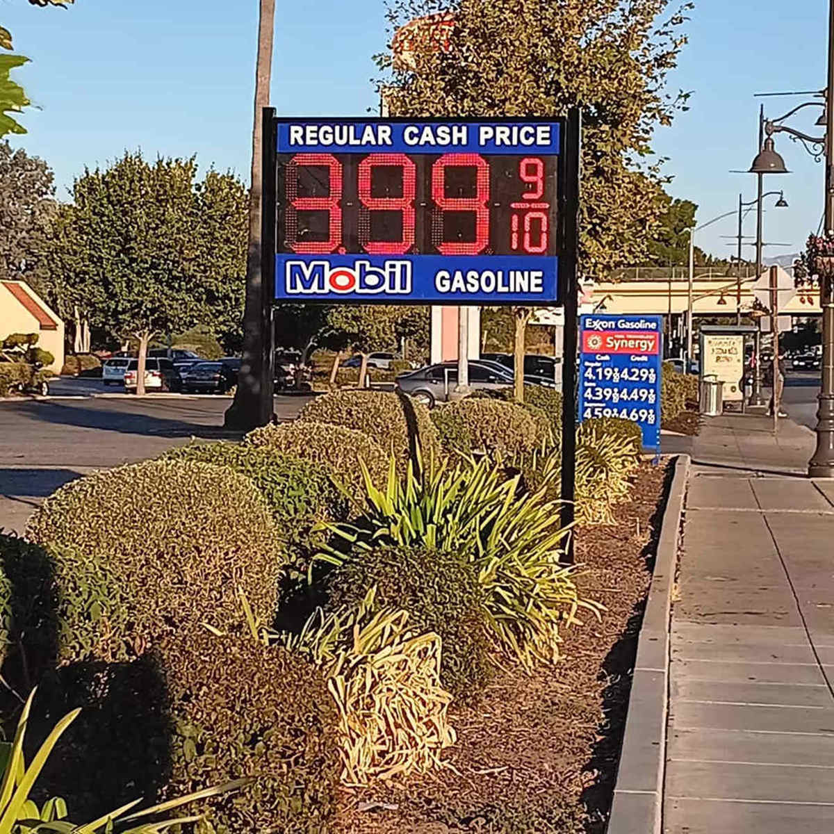 led gas price sign cases