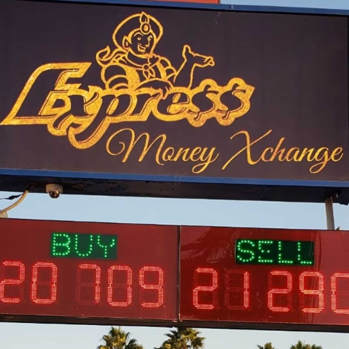 led gas price sign cases