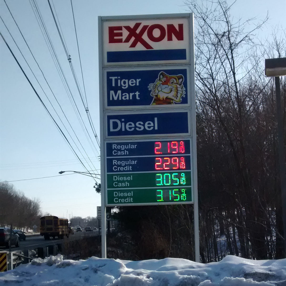 gas price signs case