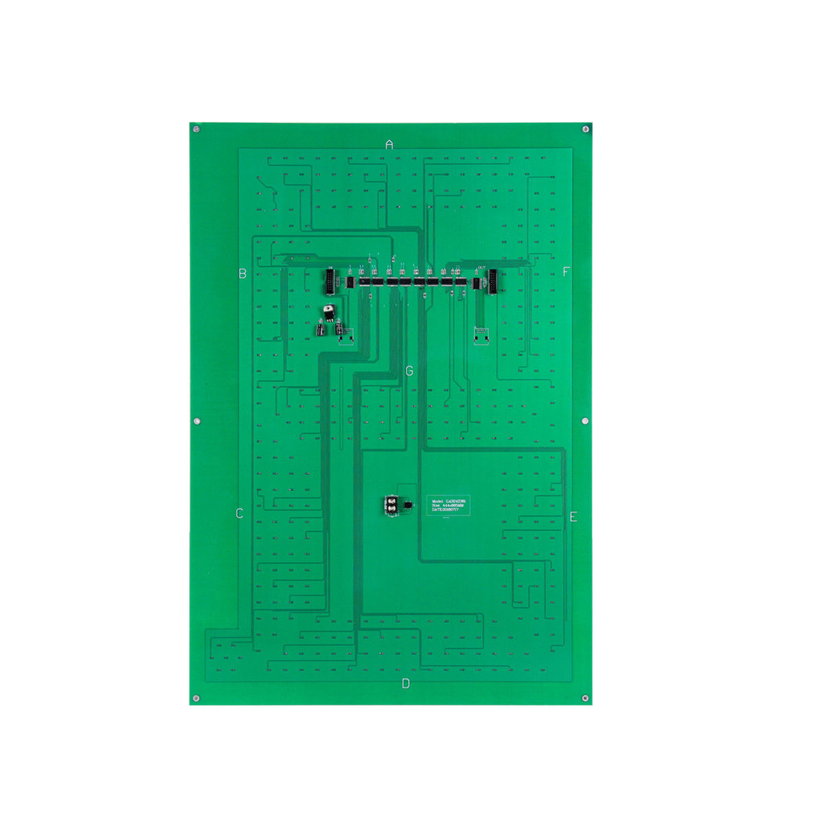 segment gas signs size