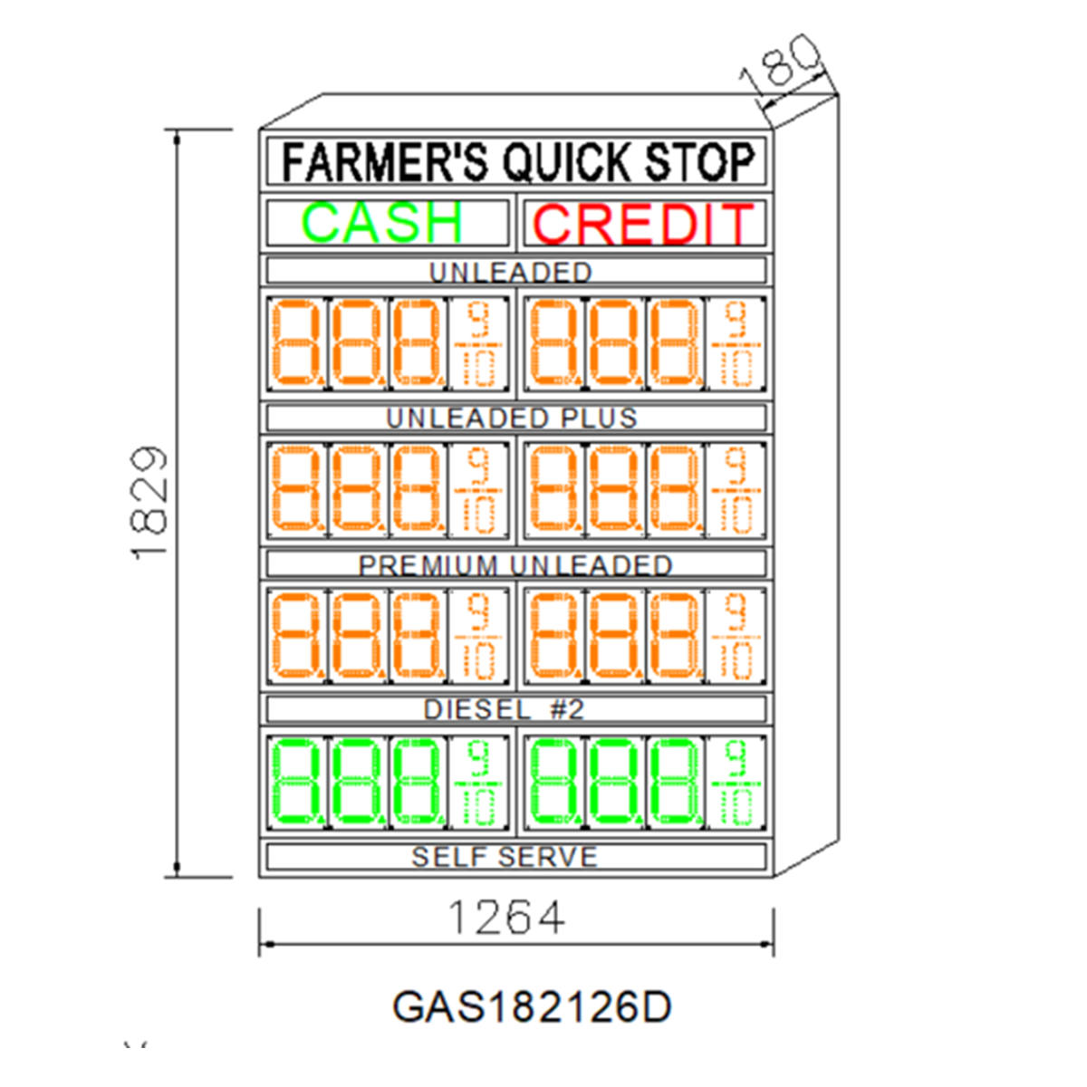 led station display