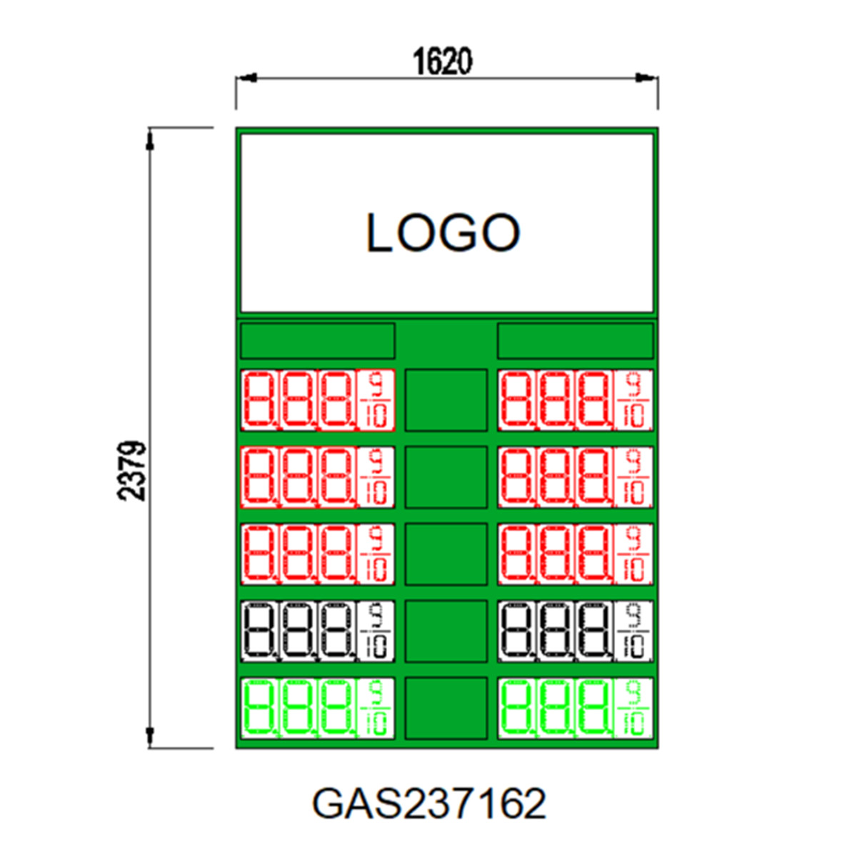 price led display